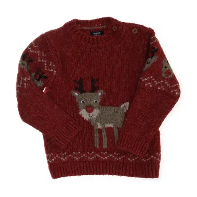 Jultröja (Röd, Flerfärgad) från Next Akryl, Bomull, Polyester