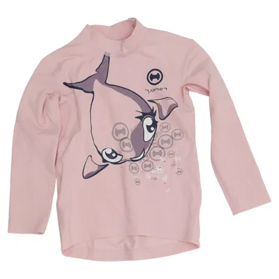Zwemshirt (Roze) van Hyphen Elastaan, Polyamide