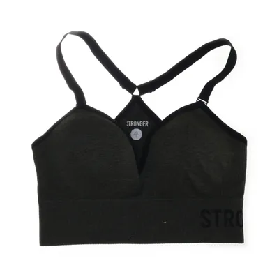 Brassière (Vert, Noir) de Stronger Élasthane, Polyamide, Polyester