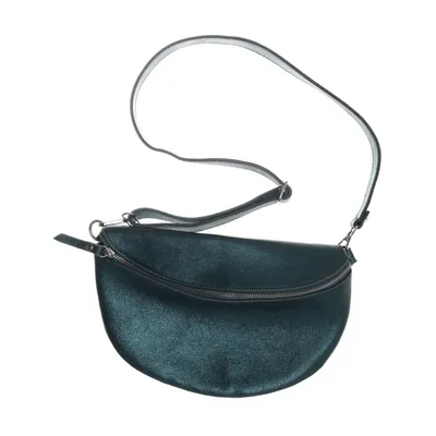Shoulder-bag (Green) from Sylvain Lefebvre Leather
