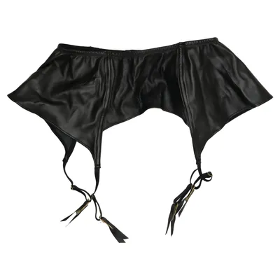 Taljebælte (Private Pu Garterbelt) fra Private Collection Polyester, Polyurethan