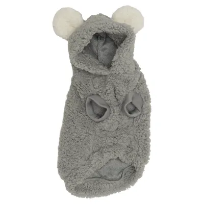Dog clothes (Gray) from Little & Bigger Polyester