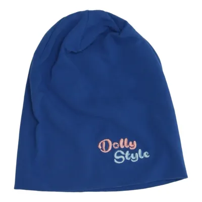 Beanie (Blue) from Dolly Style Cotton, Elastane