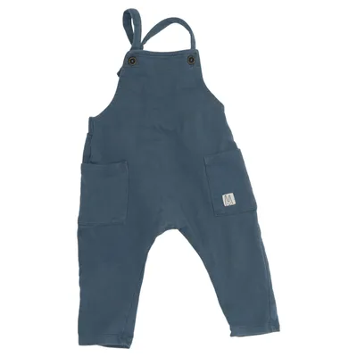 Tuinbroek (Blauw) van Lindex Baby Katoen