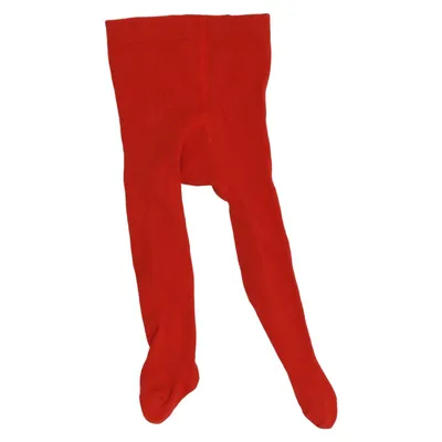 Tights (Red) from Melton Cotton, Elastane, Polyamide