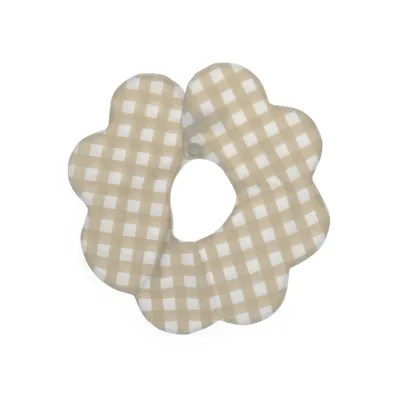 Halsband (Wit, Beige) Katoen, Elastaan, Polyester