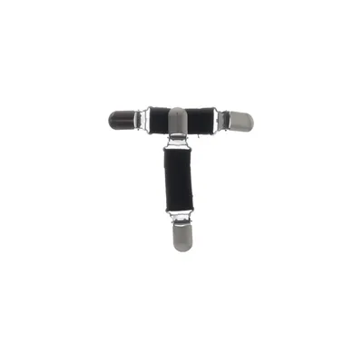 Hängslen (Svart, Silverfärgad)