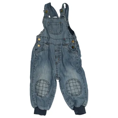 Tuinbroek (Blauw) van Baby by Lindex Katoen, Polyester