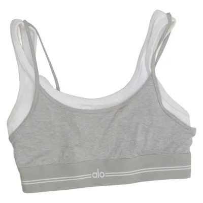 Sport-bh (Grijs, Wit) van Alo Yoga