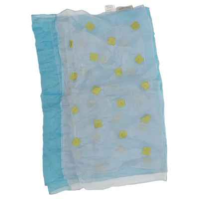 Châle (Bleu, Multicolore) de More & More Coton, Soie