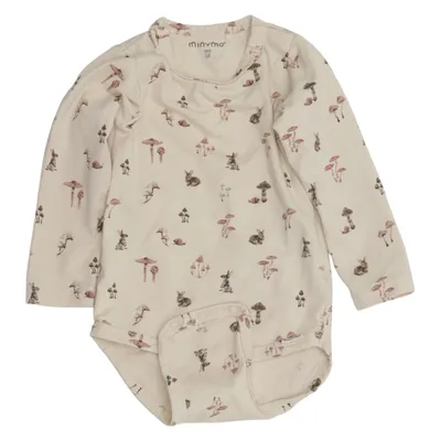 Romper (Beige, Meerkleurig) van Minymo Elastaan, Organisch katoen