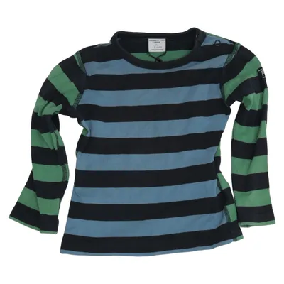 Long sleeve T-shirt (Blue, Green, Multicolored) from Polarn O. Pyret Organic cotton