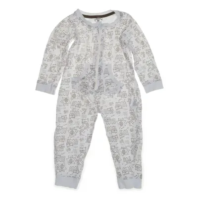 Sparkdräkt (Vit, Beige) från Baby Ekologisk bomull