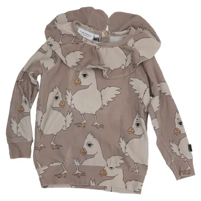 Sweatshirt (Brown) from Dear Sophie Cotton, Elastane