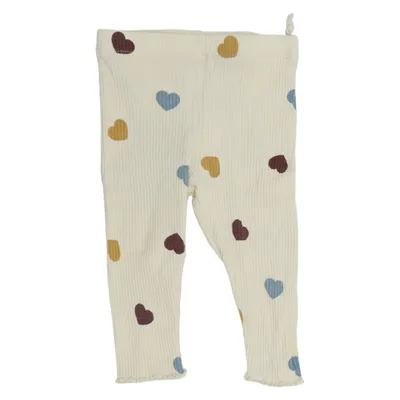Leggings (Beige, Flerfärgad) från Rikiki Bomull, Elastan