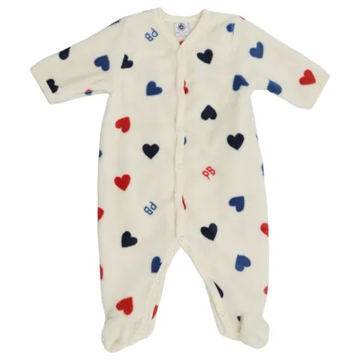Barboteuse (Blanc, Bleu, Rouge) de Petit Bateau Polyester
