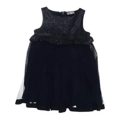 Klänning (Blå, Silverfärgad) från POMPdeLUx Bomull, Elastan, Polyester