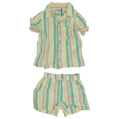 Set (Green, Yellow, Beige) from Rikiki Cotton