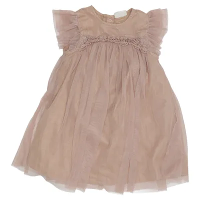 Brudnäbbsklänning (Beige) från KappAhl Bomull, Metallfiber, Polyester