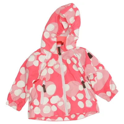 Outdoor jacket (Pink, White, Multicolored) from Reima Polyester, Polyurethane