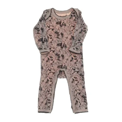 Body (Rosa, Svart) från Petit by Sofie Schnoor Bomull