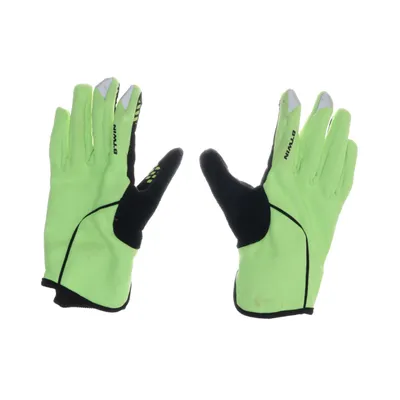 Trainingshandschoenen (Zwart, Geel, Groen) van BTWIN Elastaan, Polyamide, Polyester, Polyurethaan