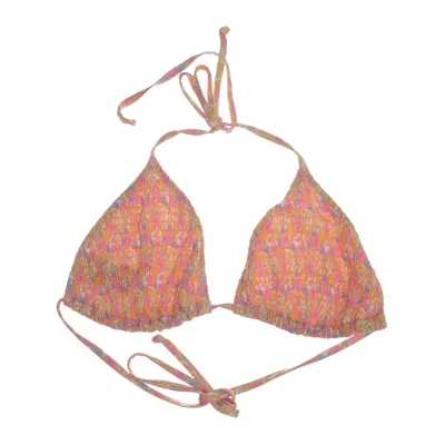 Bikini top (Pink, Multicolored) from H&M Elastane, Polyester