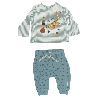 Set (White, Blue, Multicolored) from Hema Elastane, Organic cotton