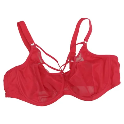 Bra (Pink) from Elomi Cotton, Elastane, Polyamide, Polyester