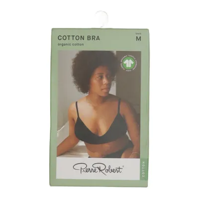 Bralette (Svart) från Pierre Robert Elastan, Ekologisk bomull
