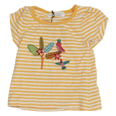T-shirt (Yellow, White) from Sense Organics Organic cotton