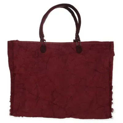 Tygpåse (Röd) från Loberon Bomull, Skinn