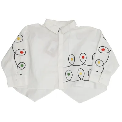 Chemise (Blanc, Multicolore) de MOO Coton