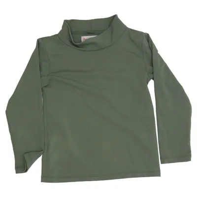 Swim shirt (Green) from Petit Crabe Elastane, Polyamide