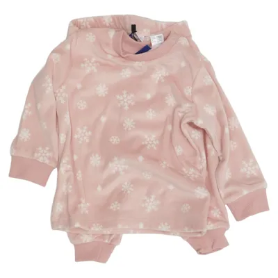 Pyjama (Roze, Wit) van Lupilu Gerecycled polyester