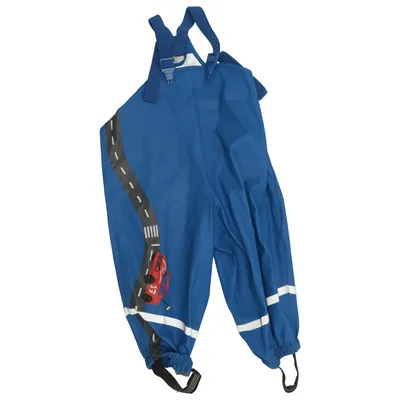 Rain pants (Blue, Multicolored) from Lindex Kids Polyurethane