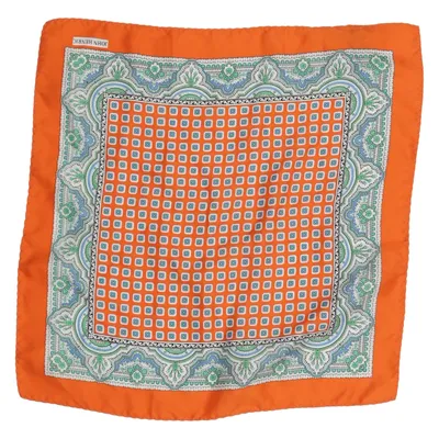 Lommetørklæde (Orange, Flerfarvet) fra John Henric