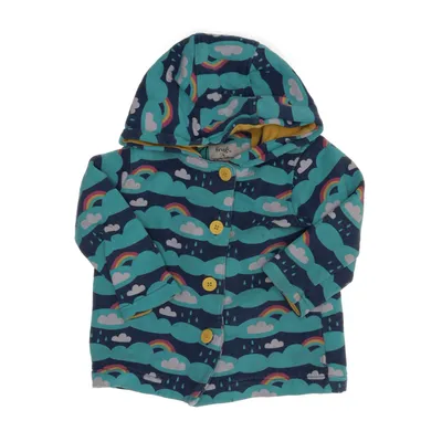 Hoodie (Green, Multicolored) from Frugi Organic cotton