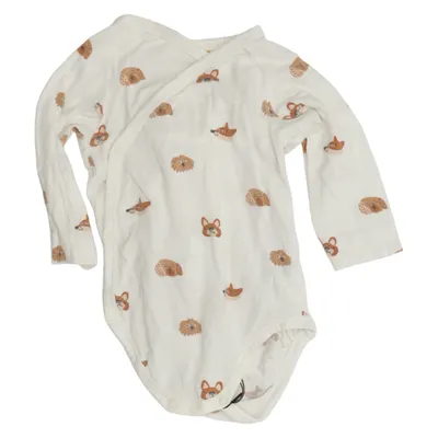 Body (Hvid, Brun) fra Mini Rodini Elastan, Tencel