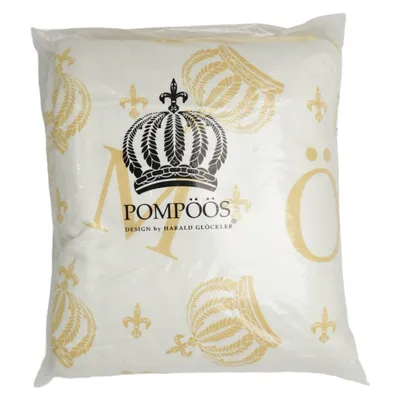 Filt (Vit, Guldfärgad) från Pompöös