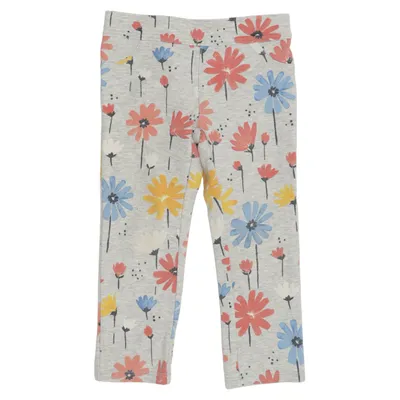 Leggings (Gray, Multicolored) from Gymboree Cotton, Elastane, Polyester