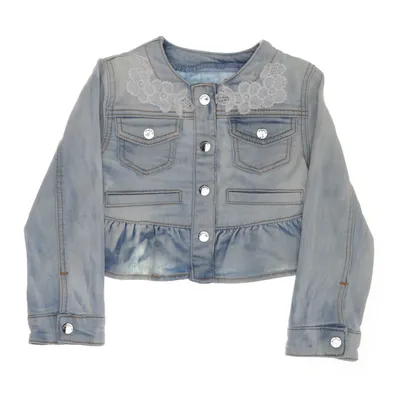 Jeansjacka (Blå, Vit) från Mayoral Bomull, Elastan, Polyester