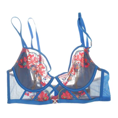 Bra (Blue, Multicolored) from Ann Summers Cotton, Elastane, Polyamide, Polyester, Polyurethane