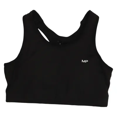 Sports bra (Black) from MP Elastane, Polyester