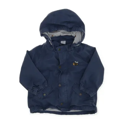 Jacka (Blå, Flerfärgad) från Lindex Baby Bomull, Polyester