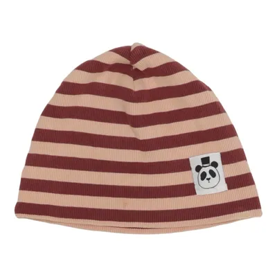 Bonnet (Rose, Rouge) de Mini Rodini Élasthane, Coton biologique