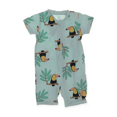 Sparkdräkt (Grön, Flerfärgad) från Lindex Baby Bomull