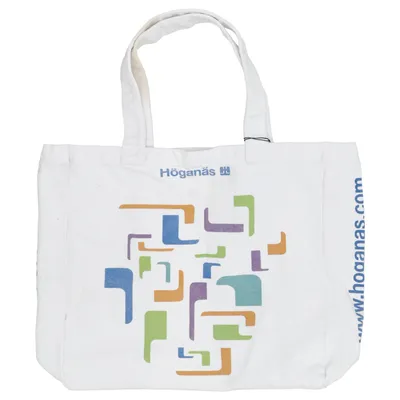 Canvas tas (Wit, Meerkleurig) van Höganäs