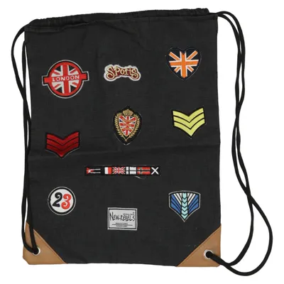 Sac de sport (Noir, Multicolore) de New-Rebels