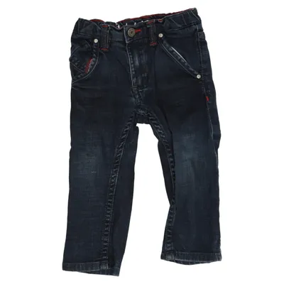 Spijkerbroek (Blauw) van Fix by Lindex Katoen, Elastaan